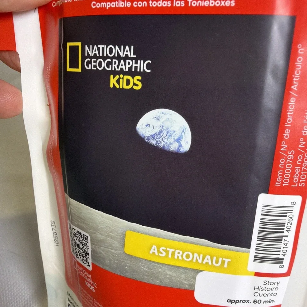 Tonies National Geographic Astronaut Audio Play Figurine NEW Learning Audio Book